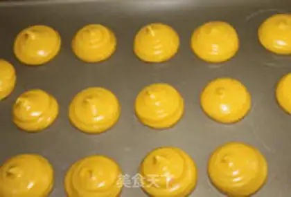 Make Fruit salad puff step 11
