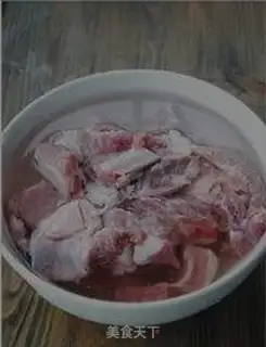 Make Peanut powder evaporation ribs step 0