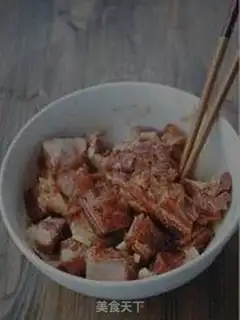 Make Peanut powder evaporation ribs step 2