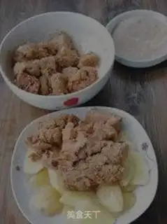 Make Peanut powder evaporation ribs step 4