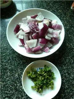 Make Onions back to the eggs step 0