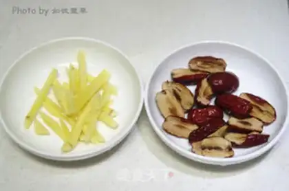 Make Ginger tea step 1