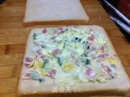 Make A salad sandwich step 4