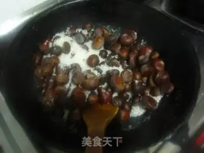Make Homemade sugared chestnuts step 1