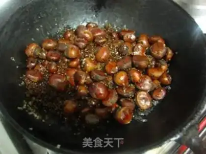Make Homemade sugared chestnuts step 3
