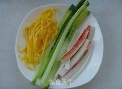 Make Caviar sushi step 0