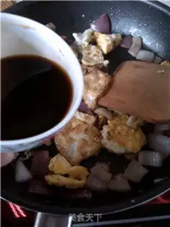 Make Onions back to the eggs step 8