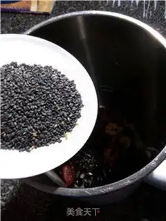 Make Three black rice step 3