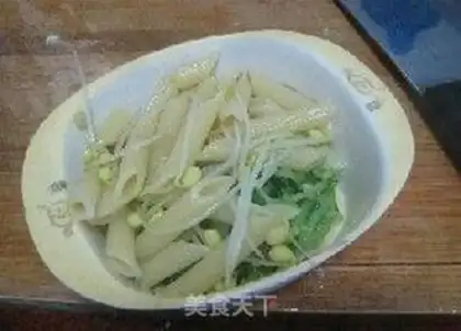 Make Salad vegetable macaroni step 3