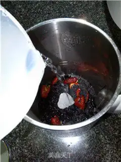 Make Three black rice step 5