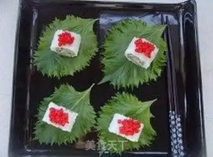 Make Caviar sushi step 4