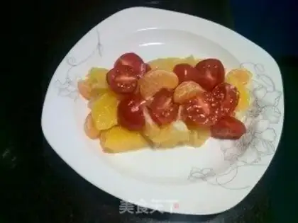 Make A salad banana boat step 1