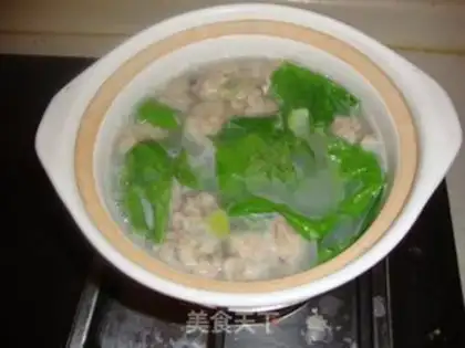 Make Frozen meatball soup step 7