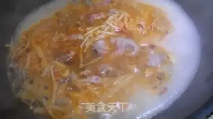 Make Gold needle, fat cow soup step 5