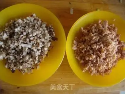 Make Pine nut chicken step 1