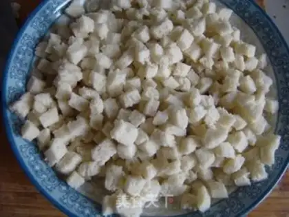 Make Pine nut chicken step 2