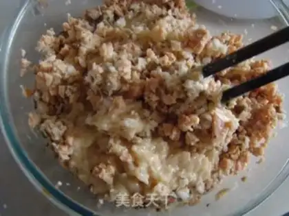 Make Pine nut chicken step 5