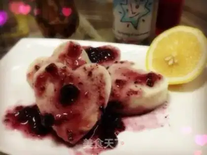 Make Blueberry Mountain step 3