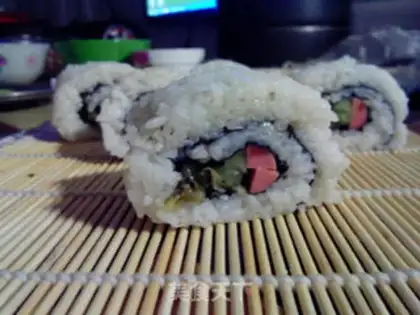 Make Angel sushi roll step 1