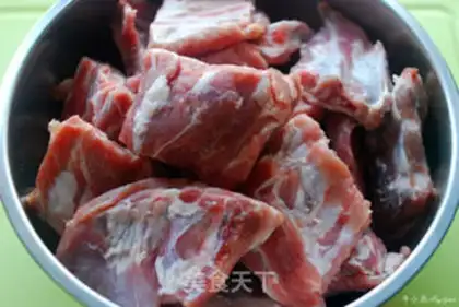Make Sugar vinegar ribs step 1