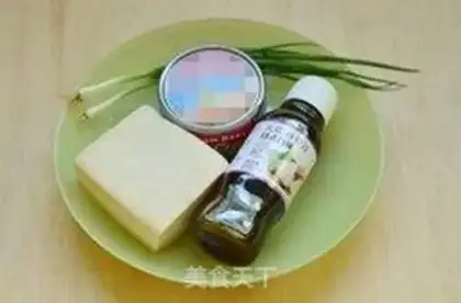 Make Japanese tuna tofu step 0