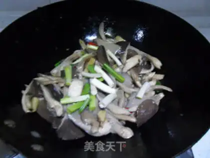 Make Burning mushrooms step 5