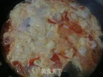 Make Fish and tomato violet soup step 8