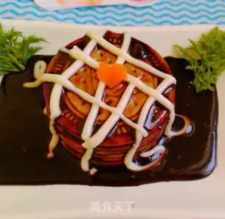 Make Chocolate cake with salad step 5