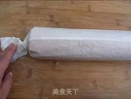 Make A salad roll step 19
