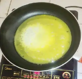 Make Salad egg tofu step 2