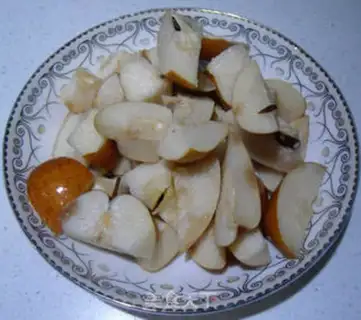Make Sugar pear step 1