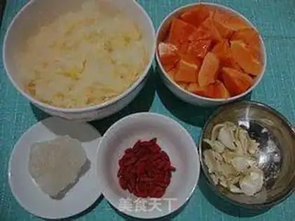 Make The papaya lilies step 0