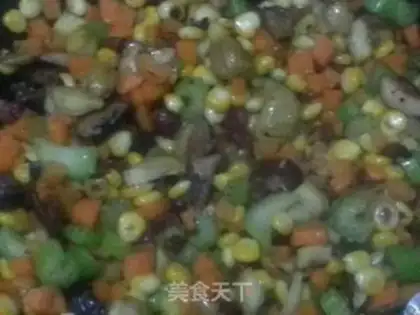 Make Five-colored rice step 5
