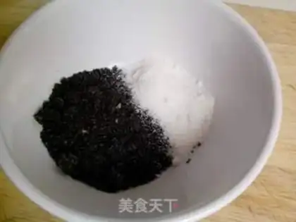 Make Sweet sesame pancakes step 2