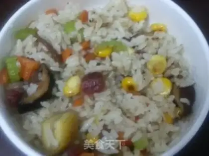 Make Five-colored rice step 7