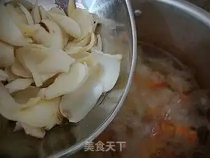Make The papaya lilies step 4