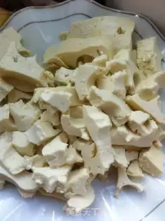 Make Spicy tofu step 0