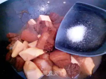 Make Red roasted melon step 12