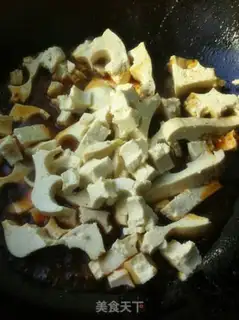 Make Spicy tofu step 4