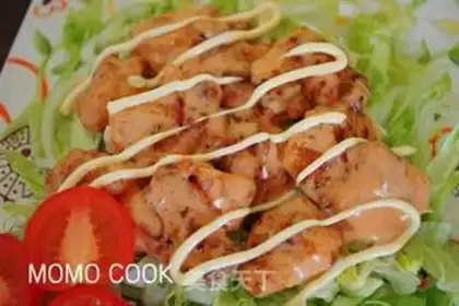 Make Chicken-fried salad step 5
