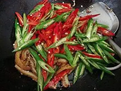 Make Fry cow belly step 4
