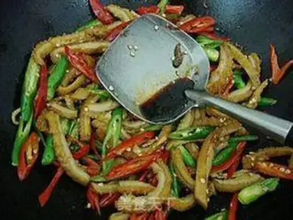 Make Fry cow belly step 5