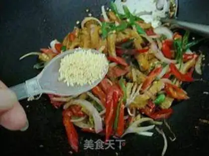 Make Fry cow belly step 8
