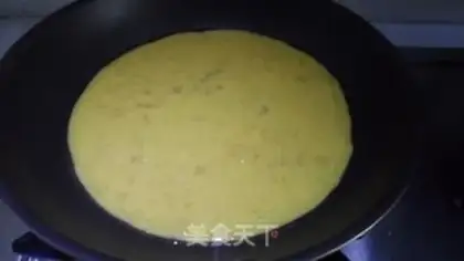 Make Banana omelet step 3
