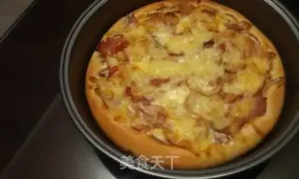 Make Bacon sausage pizza step 5