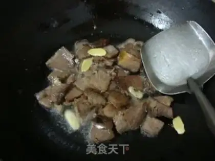 Make Back to the beef pan step 3