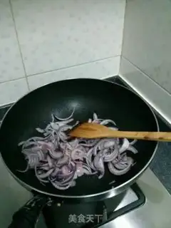 Make Garlic fried an artemisinin pole fat cow step 3