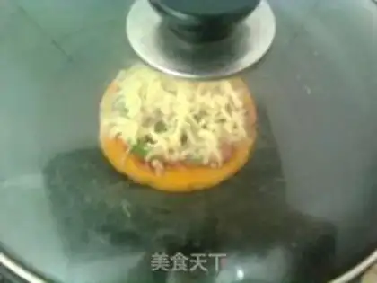 Make Mini pumpkin pizza step 10