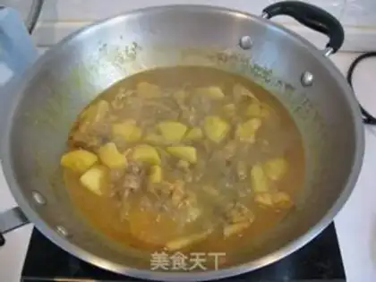 Make Curry chicken step 8