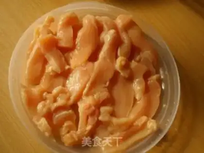 Make Powder chicken step 1